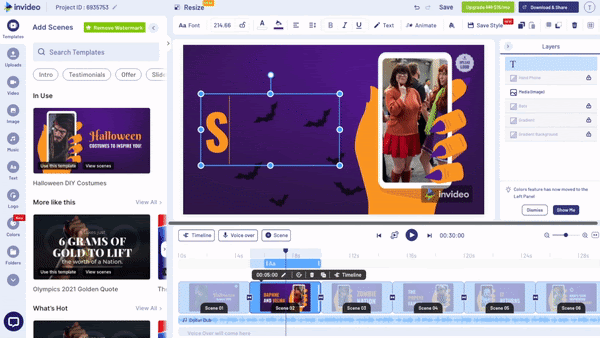 Create Facebook cover video for giveaway or contest_Step 2