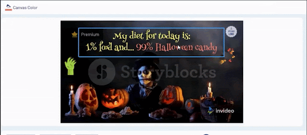 Create Halloween Greetings Video _ Step 2