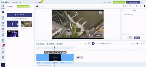 add both - a soundtrack and sound effects to your video - step 2