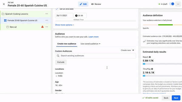 How To Set up TOFU Ads_Step 5.1
