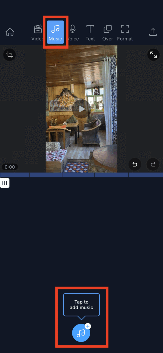 How to edit videos on phone using Filmr- Step 9