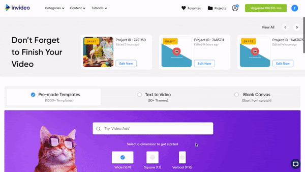 how you create an Offer video_Step 1