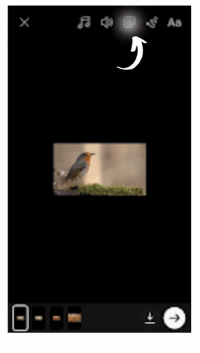 how to post long videos that are over 15 seconds on Instagram stories_ step 2