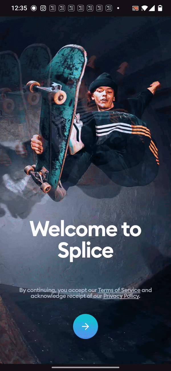 add music to videos on Android using Splice_step 2a