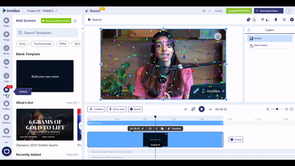 How To Add Visual Effects To Video using InVideo_Step 5.3