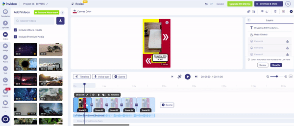 How To Add Text/Captions To Your Scenes - Step 4
