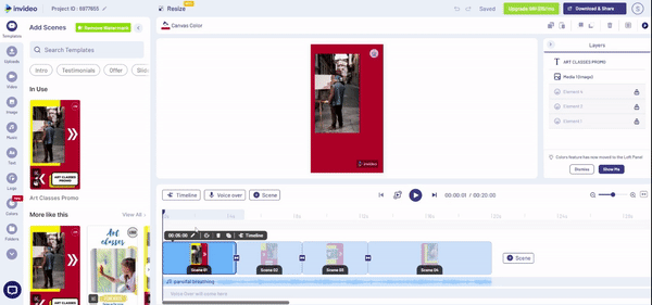 How To Cut And Time Your Scenes - Step 1