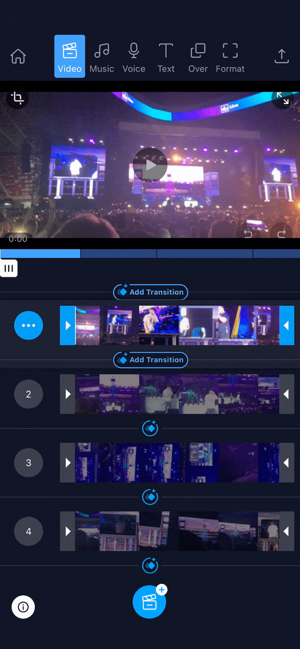 How to edit your screen-recordings on iphone with filmr_step 2