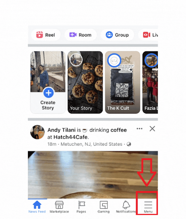 How to Delete Facebook Stories - Step 2b