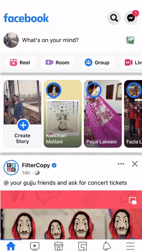 Facebook Stories