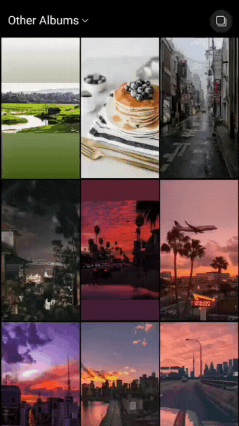 How to post multiple photos on Instagram Stories_step 3