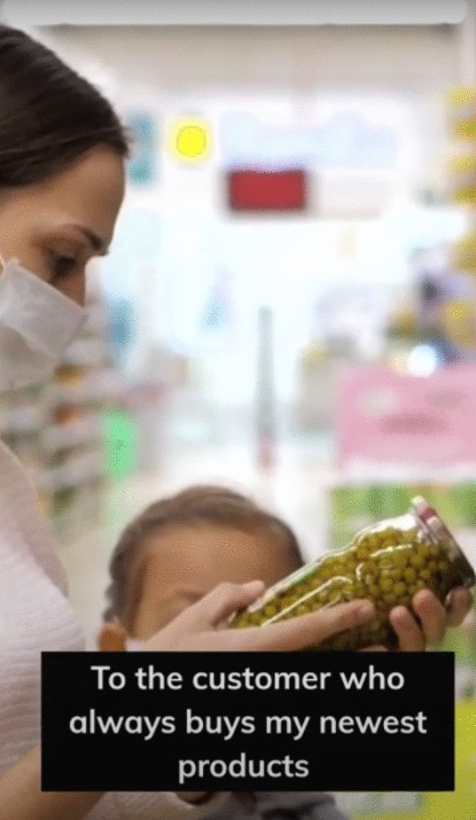 Example of how brands can use the ill never forget you tiktok trend