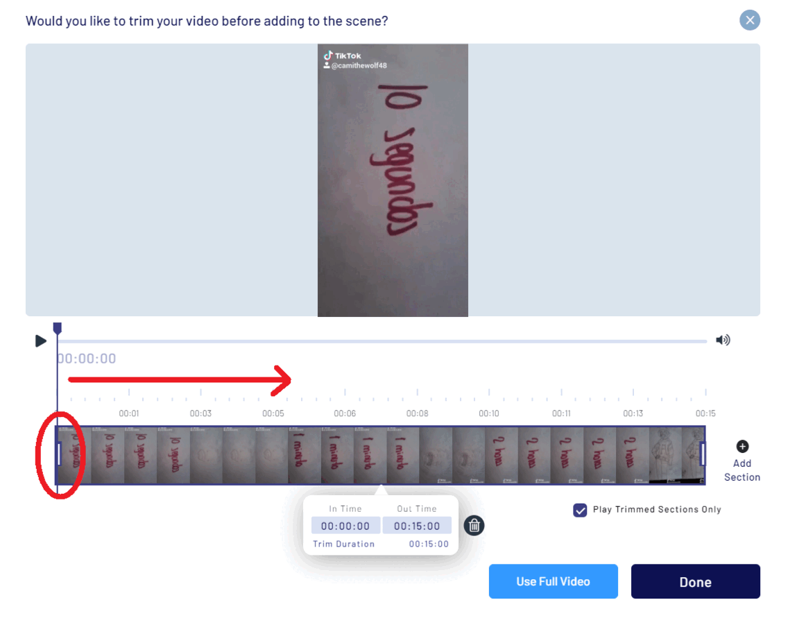how to make a video collage using InVideo_step 5.1