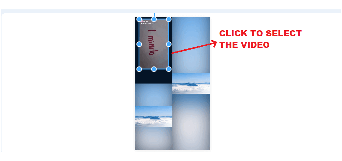 how to make a video collage with music using InVideo - step 2.2