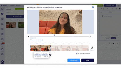 Turn your screen recordings into professional videos using InVideo - Step 5
