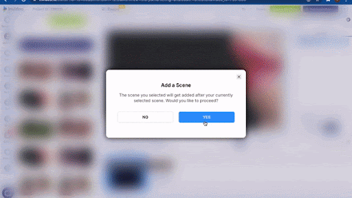 how to create a montage using InVideo - step 2