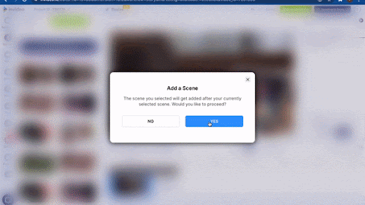 how to create Shot-reverse-shot using InVideo - step2