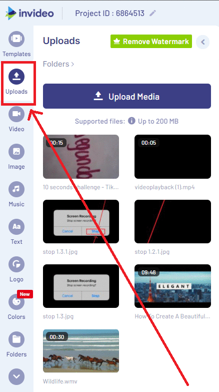How to edit Educational Halloween Video template - Step 2