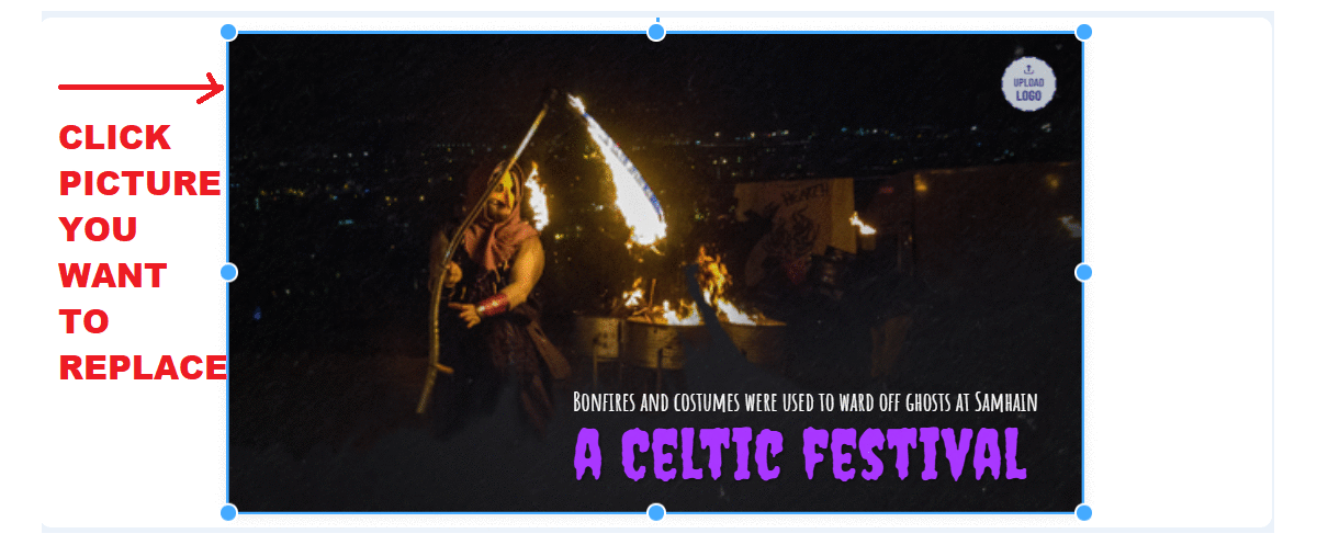 How to edit Educational Halloween Video template - Step 3a