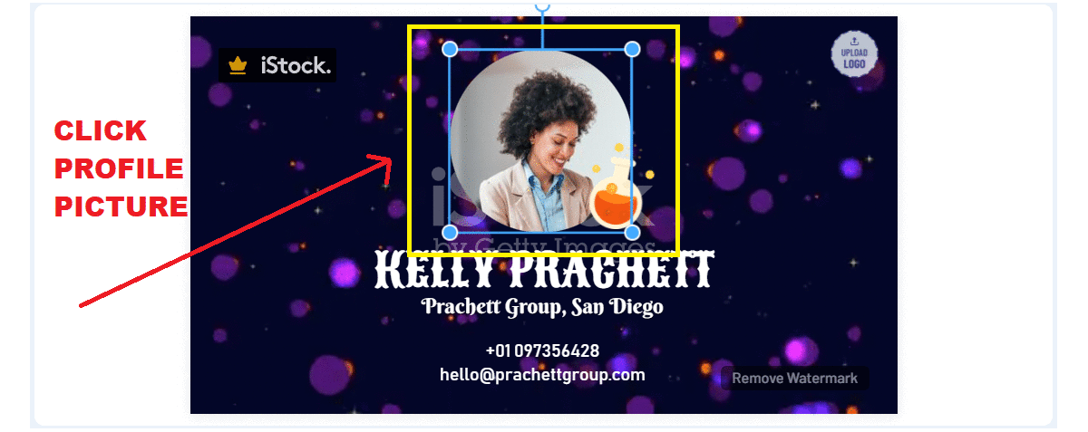 How to edit Halloween Themed Advertisement template - Step 3a