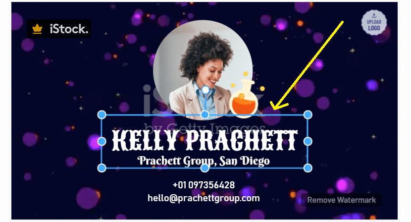 How to edit Halloween Themed Advertisement template - Step 5