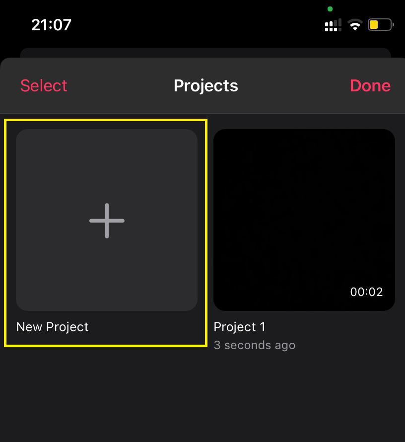 how to add audio files to video using Apple’s Clips - step 2