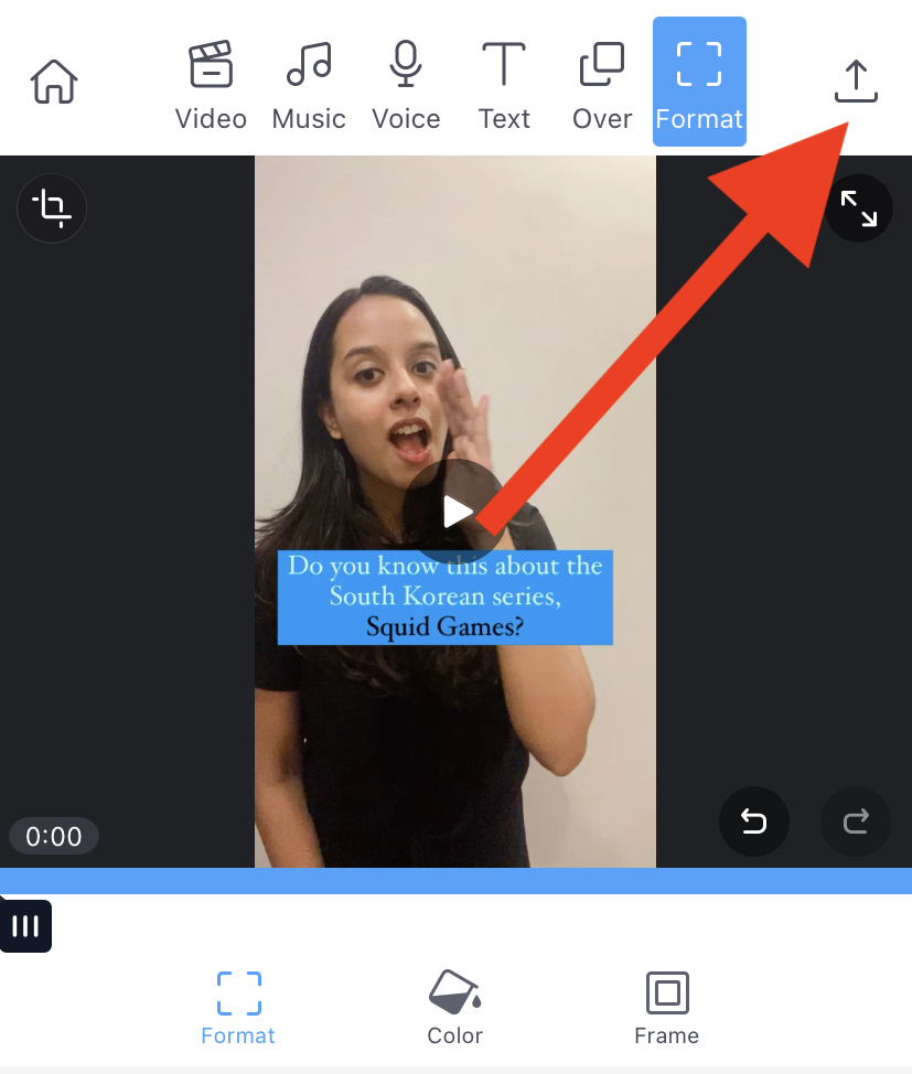 How to resize a video on iPhone_step 5