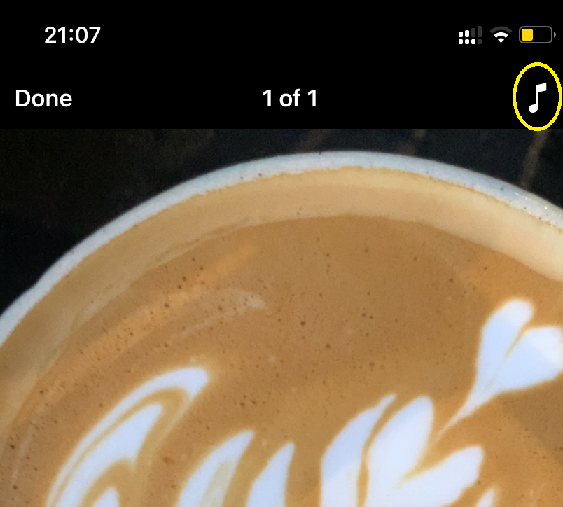 how to add audio files to video using Apple’s Clips - step 4