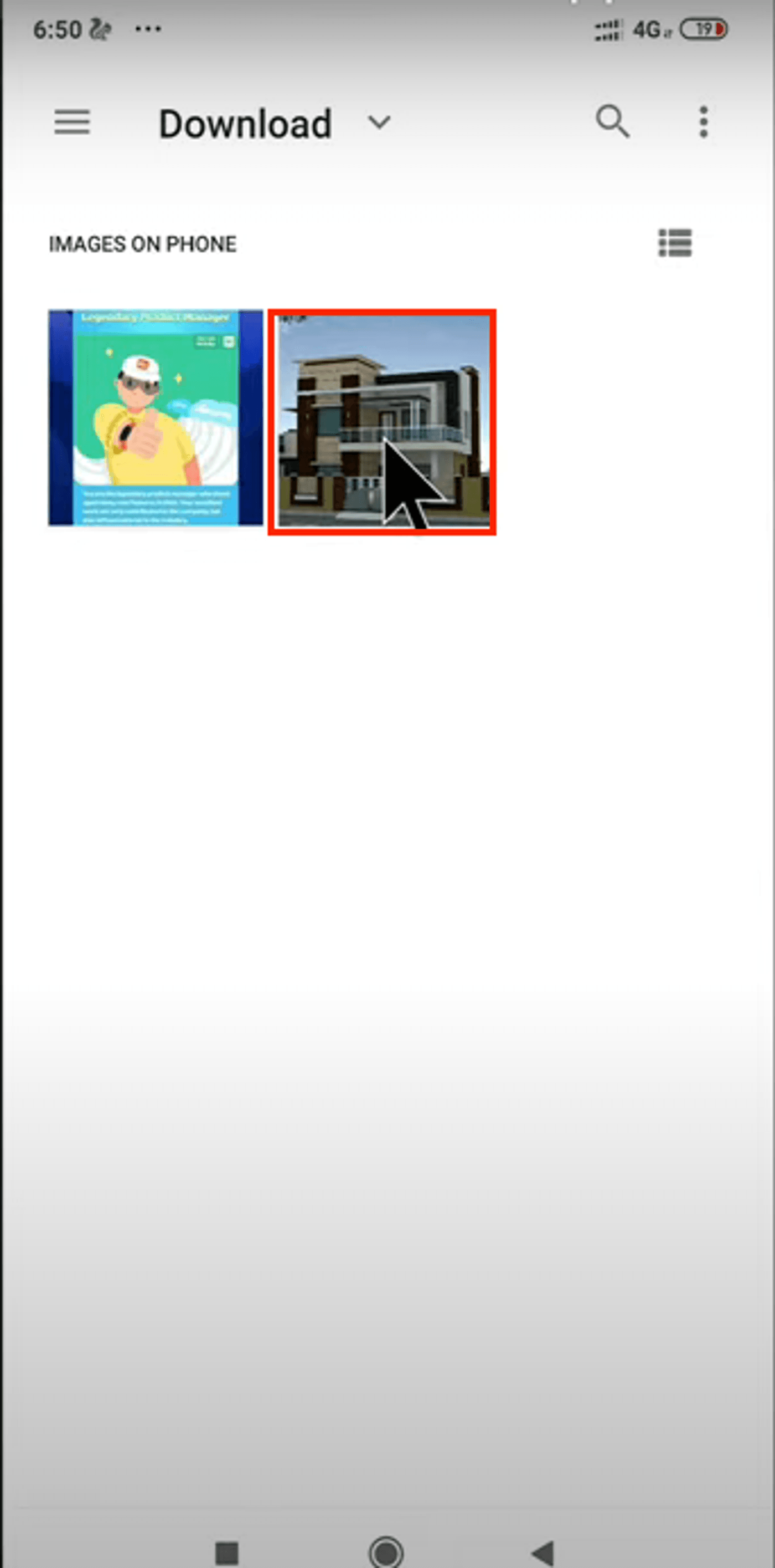 How to enable virtual background for zoom from mobile devices: Step 3