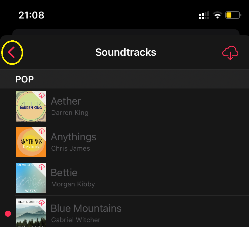 how to add audio files to video using Apple’s Clips - step 7