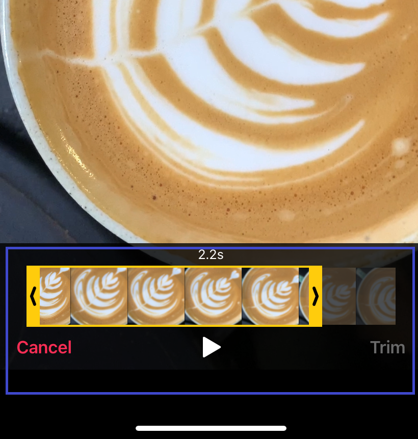 how to add audio files to video using Apple’s Clips - step 8