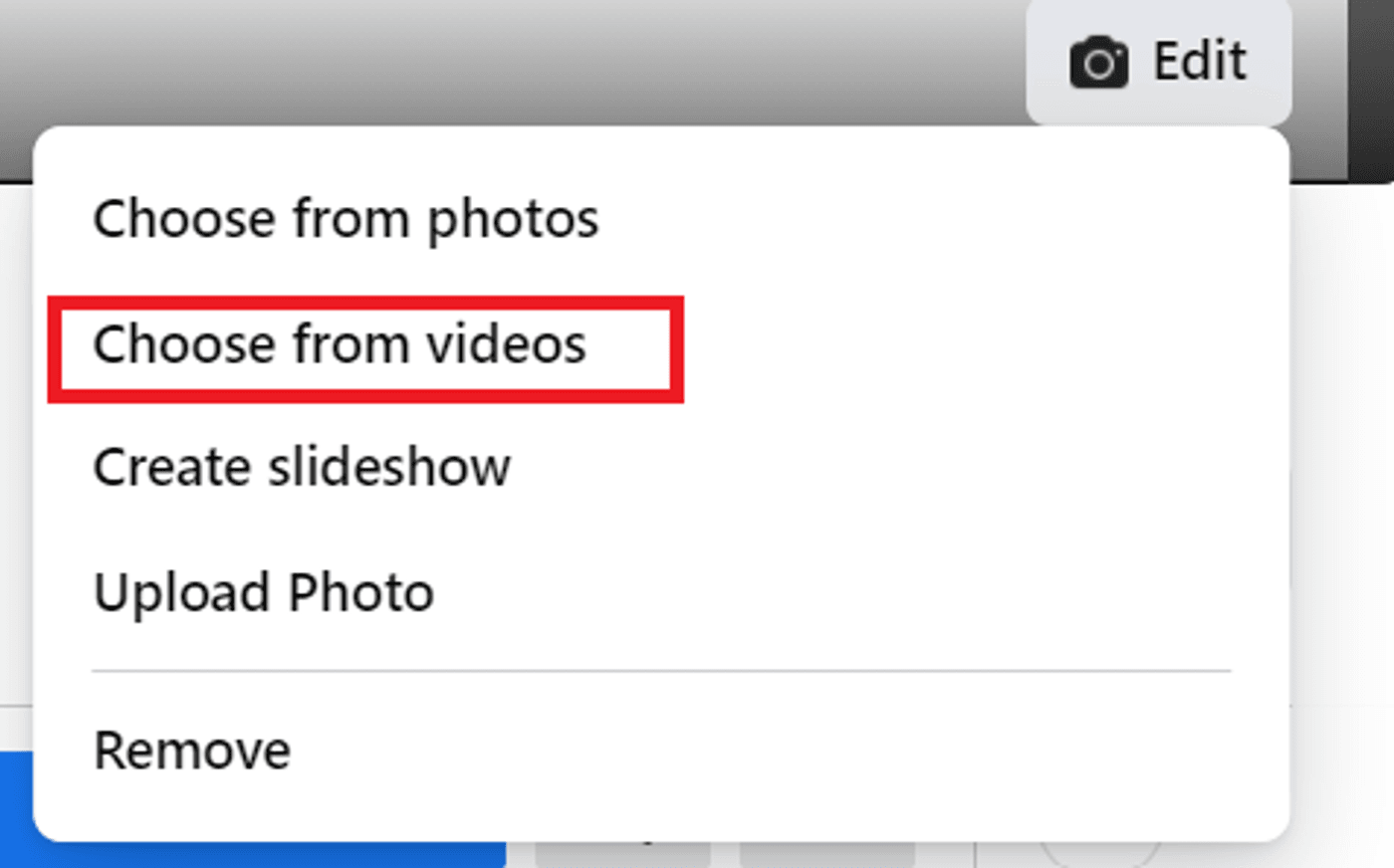 How To Upload A Facebook Cover Video To Facebook_Step 3