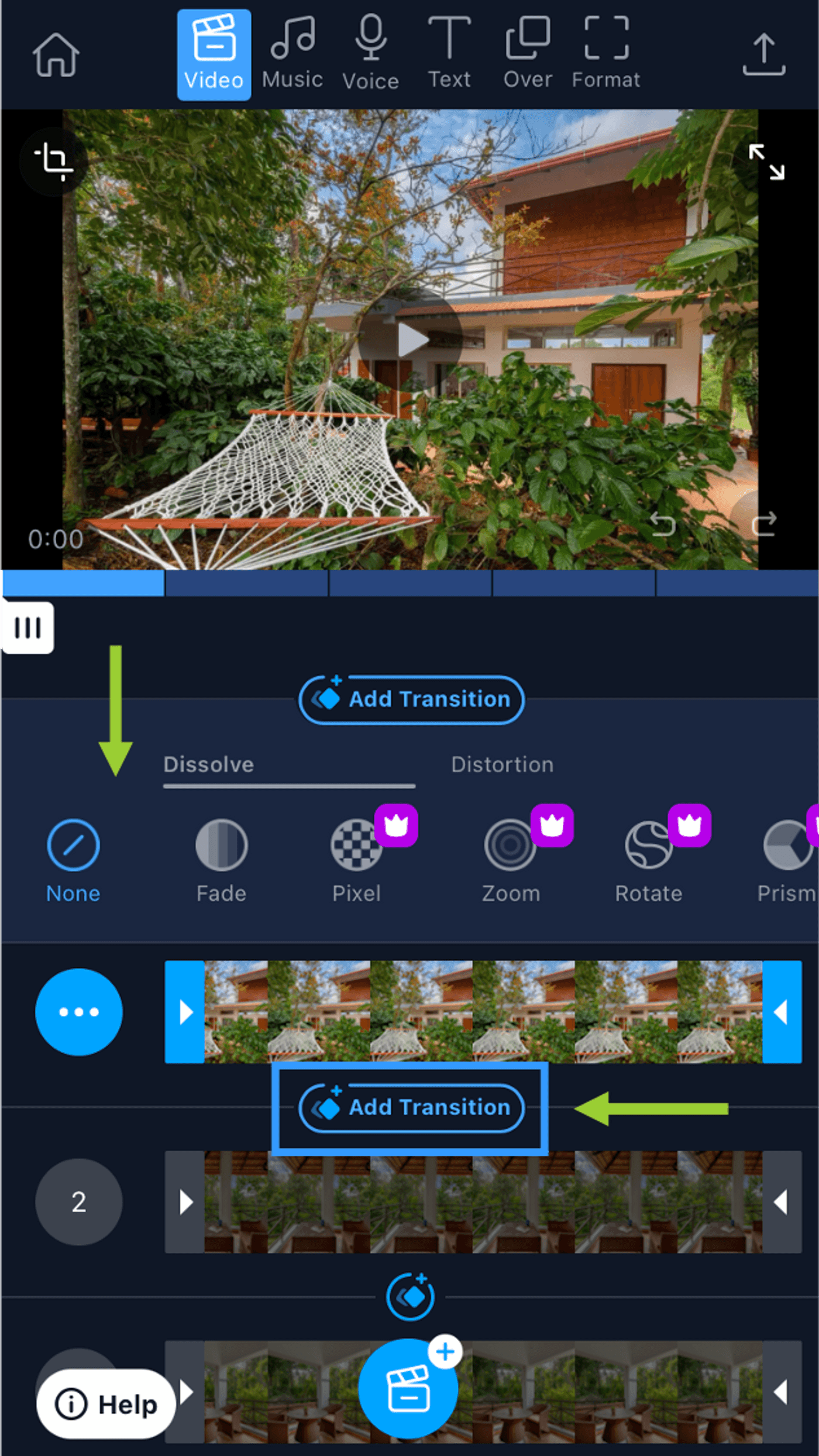 how to make slideshows on iPhone via Filmr app_step 6