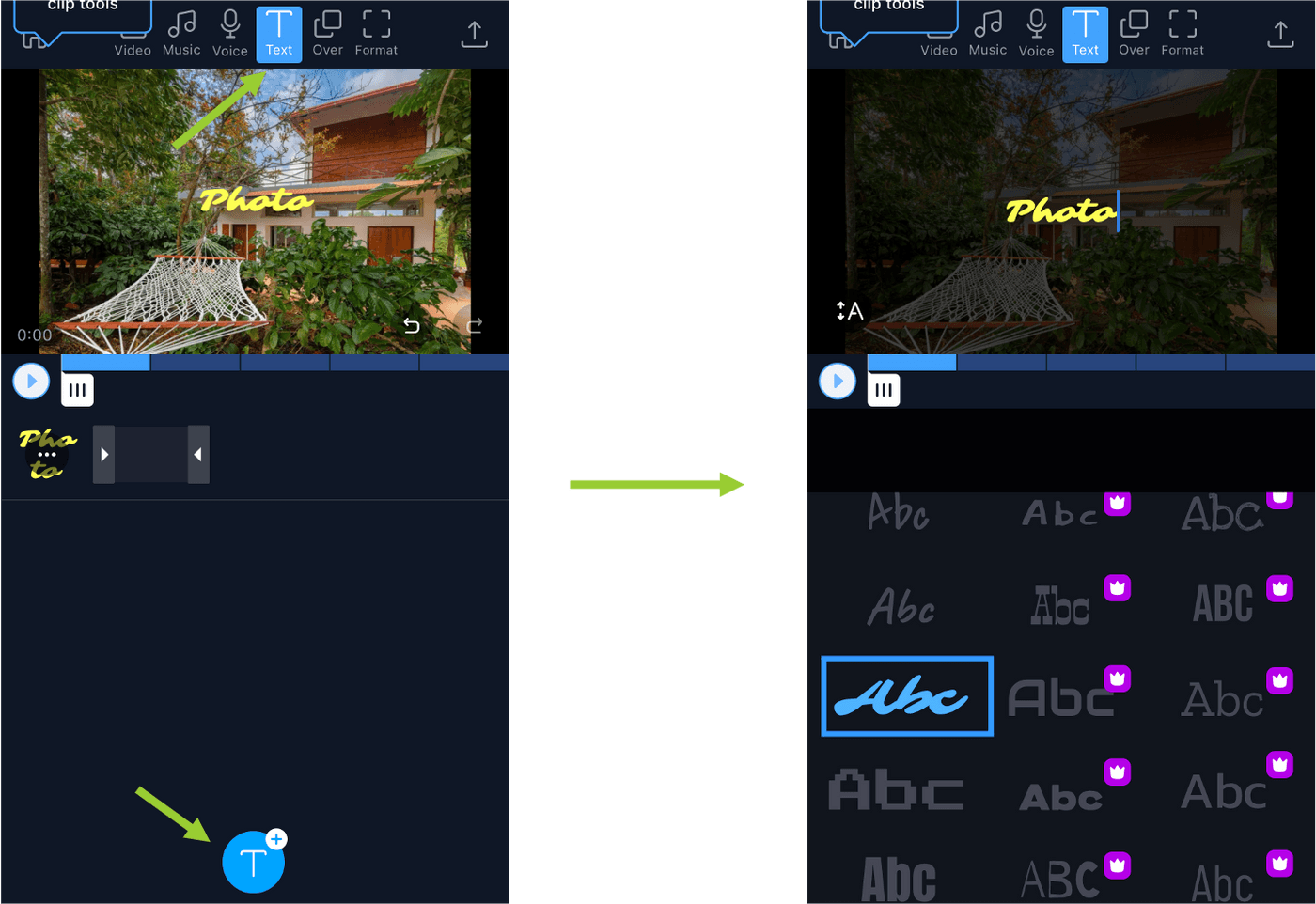how to make slideshows on iPhone via Filmr app_step 7