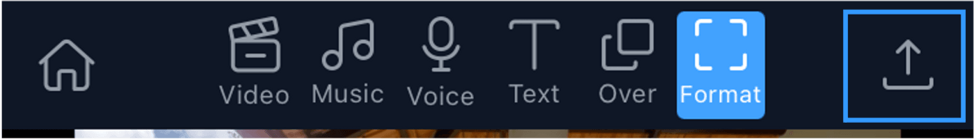 how to make slideshows on iPhone via Filmr app_step 10