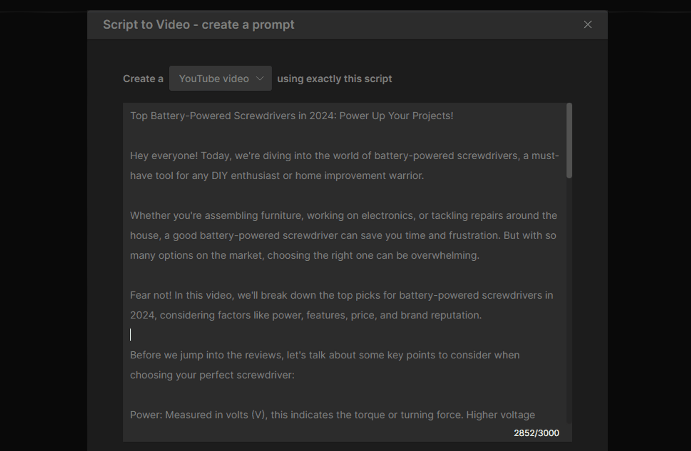 How to Write a YouTube Video Script Using AI