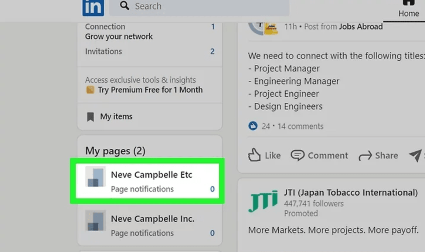 How to post a video to your company’s LinkedIn page_ step 1