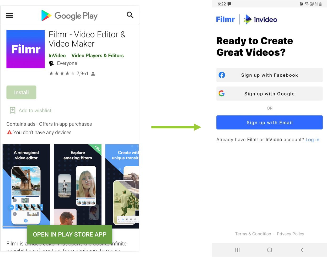 make slideshow on Android via the Flimr app_step 2