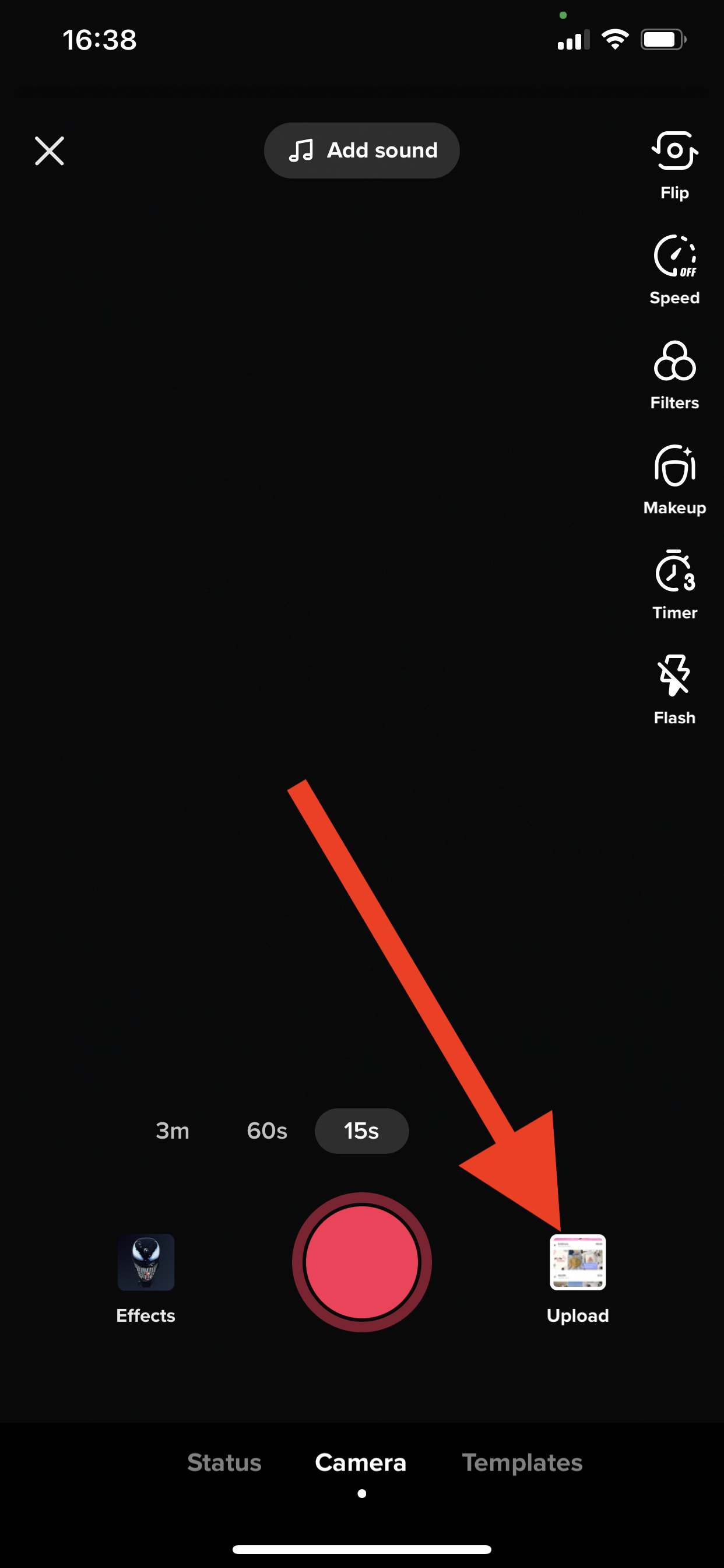 How to do a Duet on TikTok with a pre-recorded video_step 11