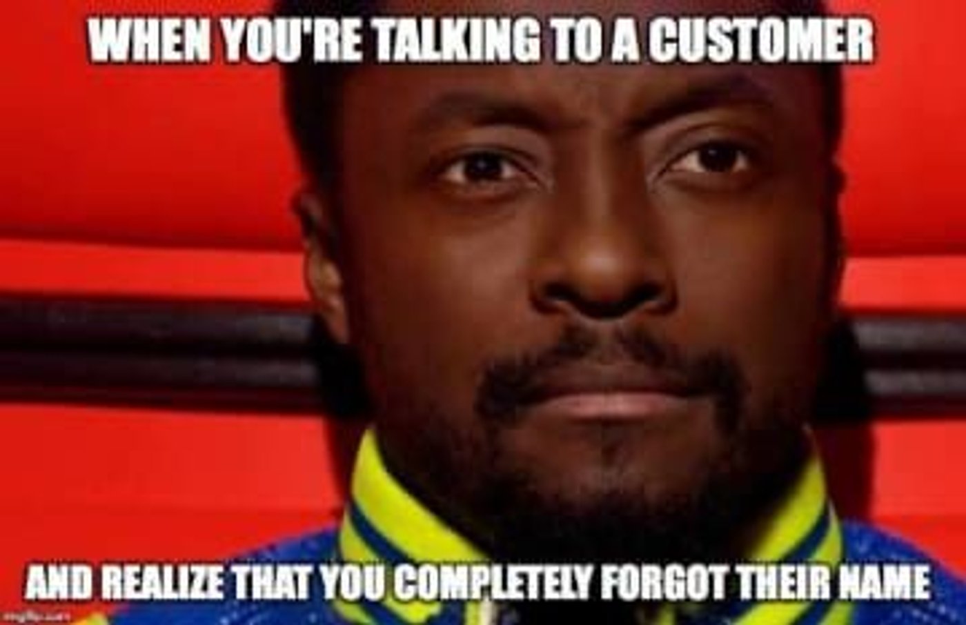 sales meme - I don’t take your name out of respect