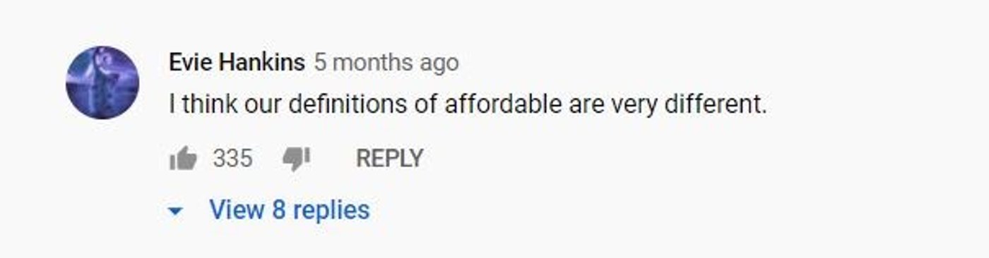 Comentarios de Youtube