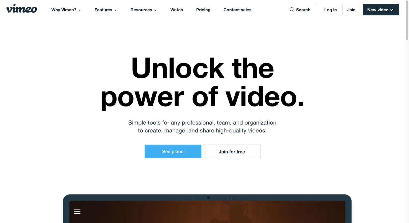 Vimeo - Video Hosting Site