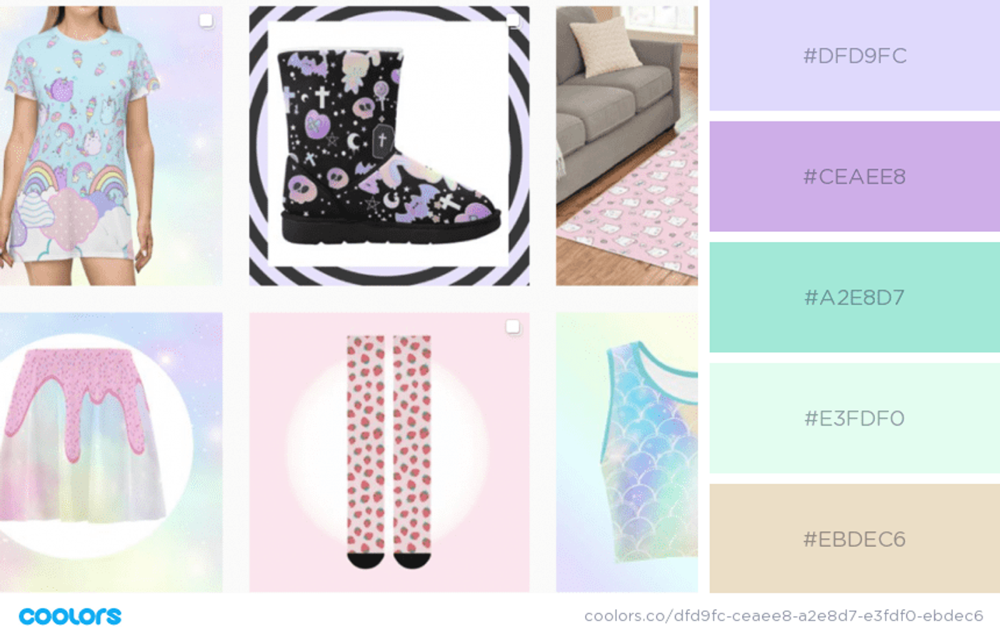  Feed do Instagram da loja Kawaii Fashion & Furniture