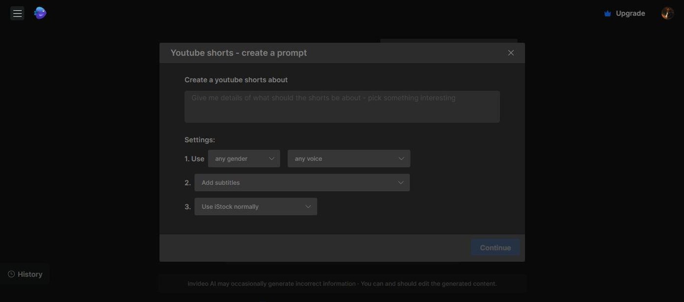 How to Make AI Videos Using invideo AI