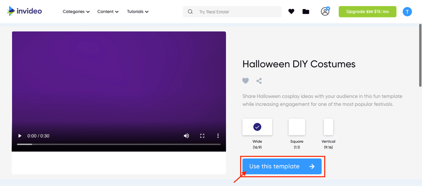 Create Facebook cover video for giveaway or contest_Step 1