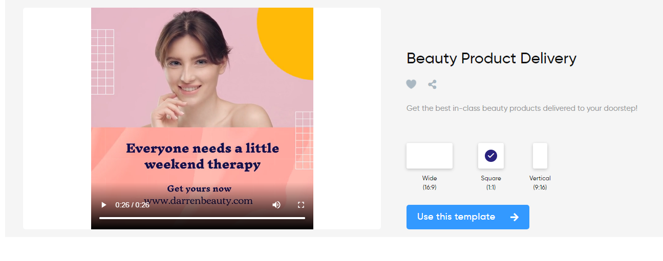 brand promo template