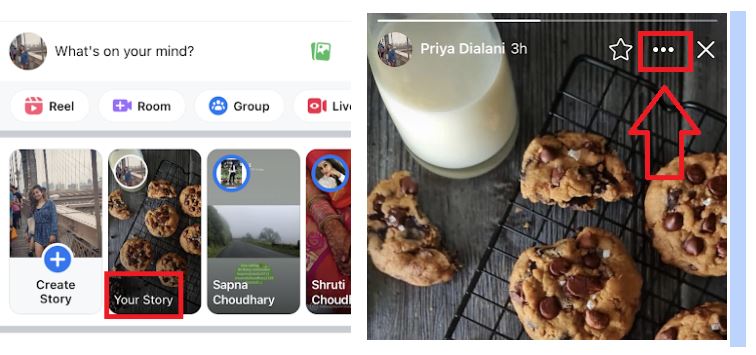 How to Delete Facebook Stories - Step 1