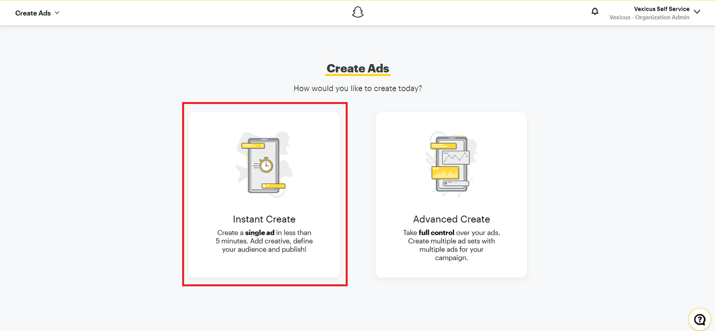 Create Snapchat Business Account- step 4