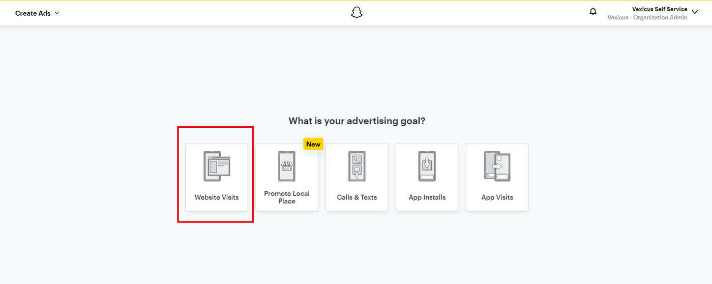 Create Snapchat Business Account- step 5