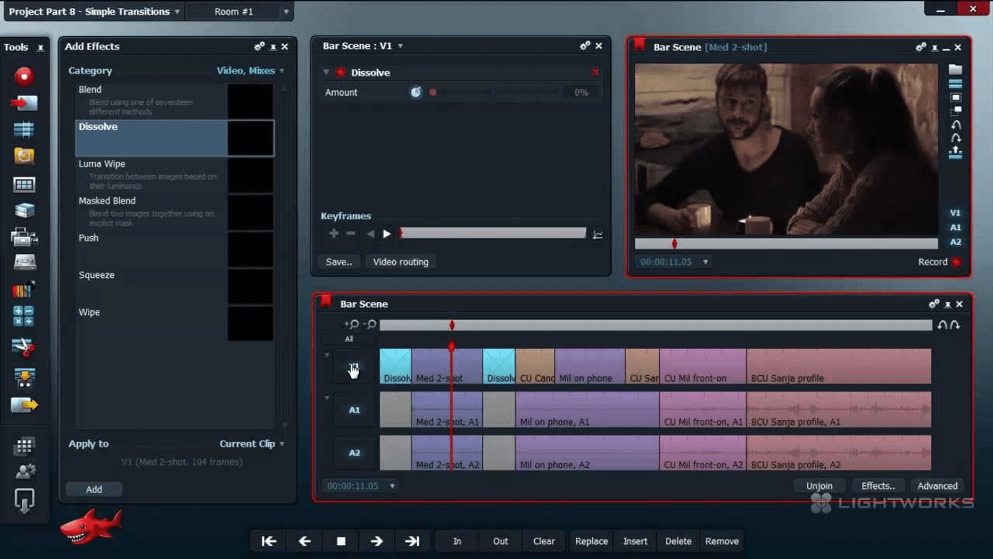 Editor de video Lightworks